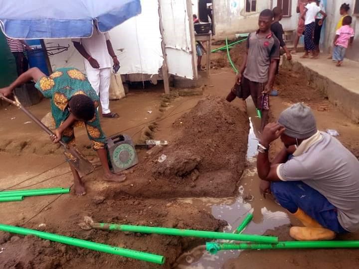 Water infrastructure project